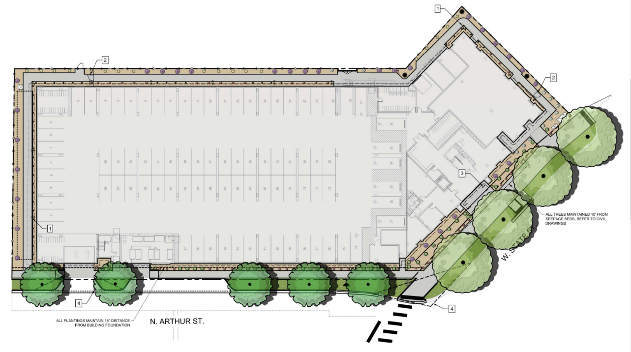 Landscape & Parking Plan